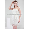 Grace Karin Newest Ladies White Lace Knee Length Bridesmaid Dress 2015 CL4472